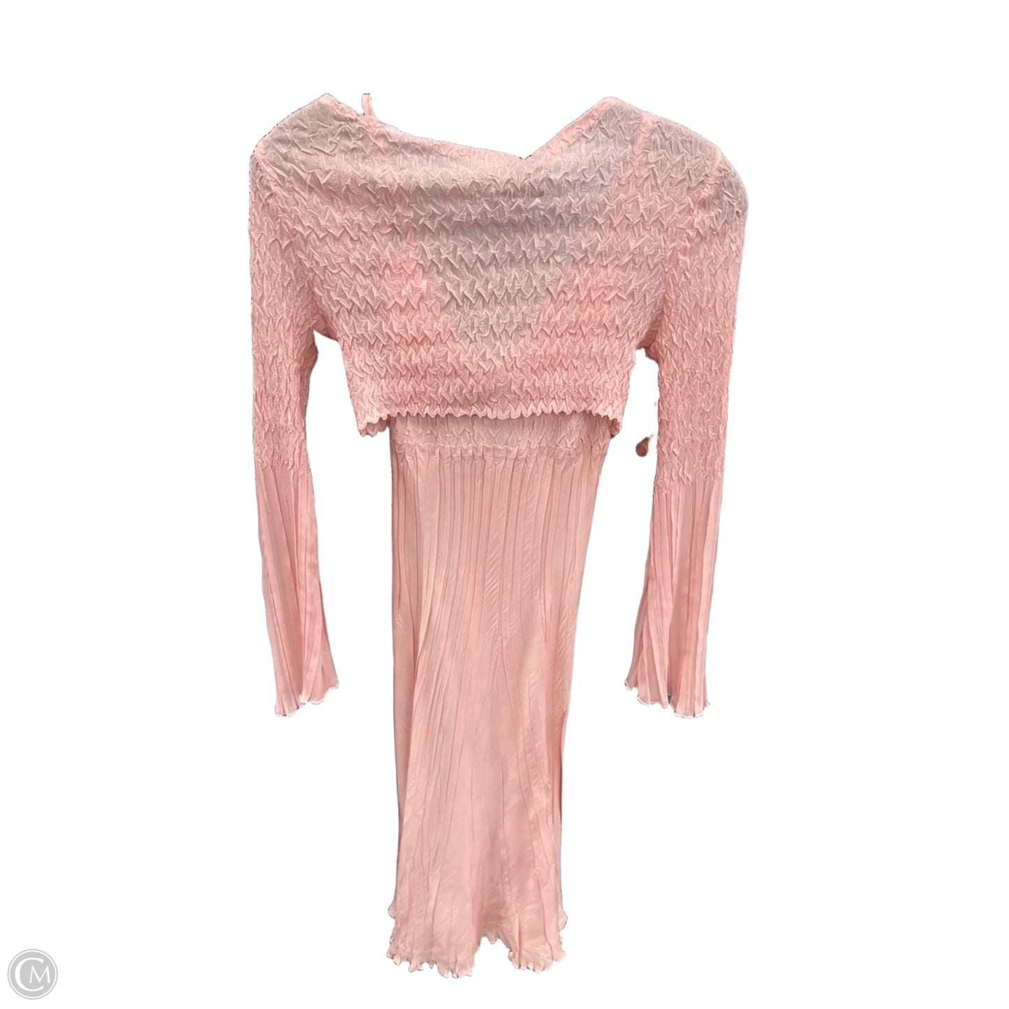 Dress Set 2pc By Komarov In Pink, Size: S