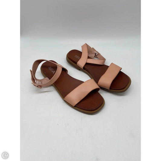 Sandals Flats By Mia In Pink, Size: 6
