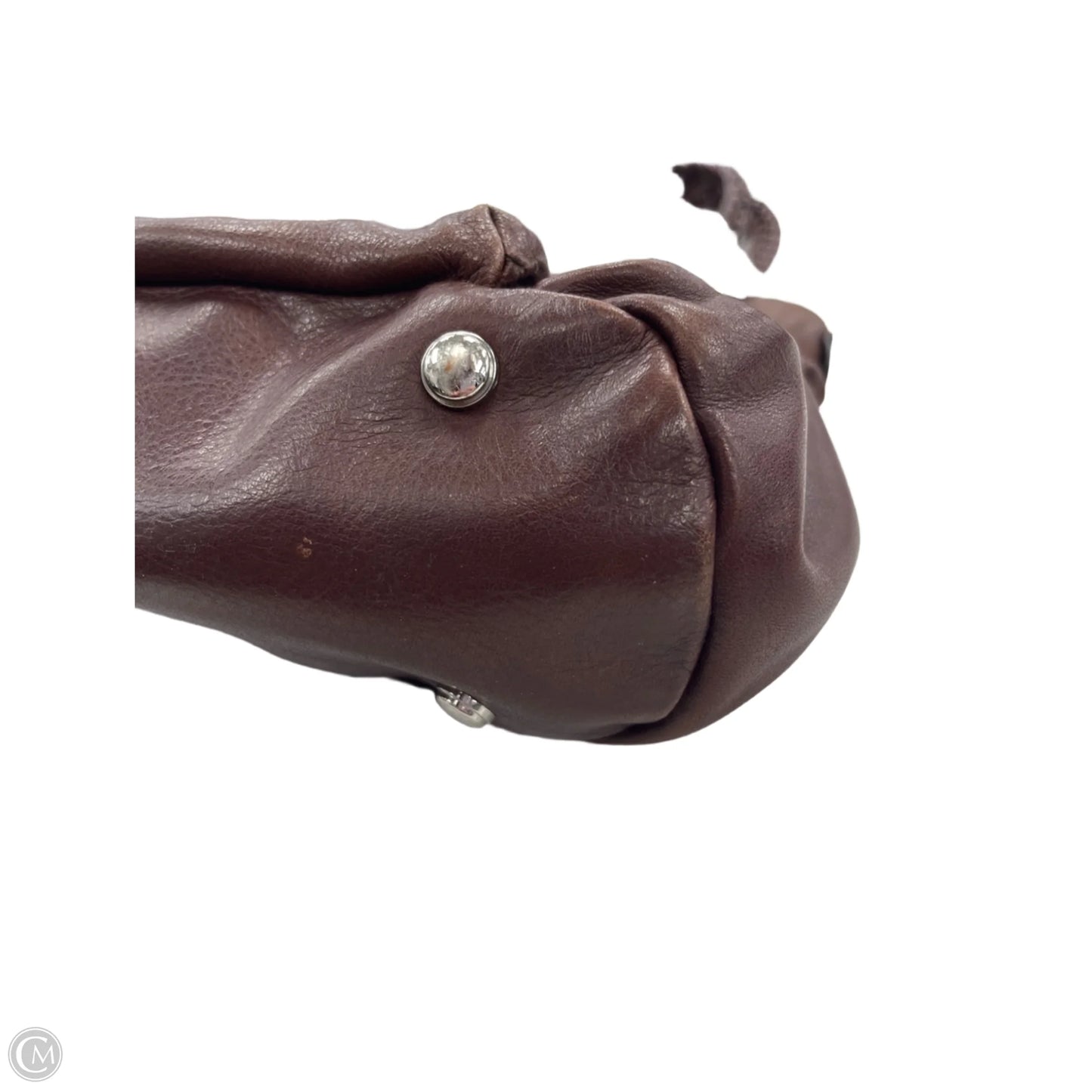 Handbag Leather By B. Makowsky, Size: Large