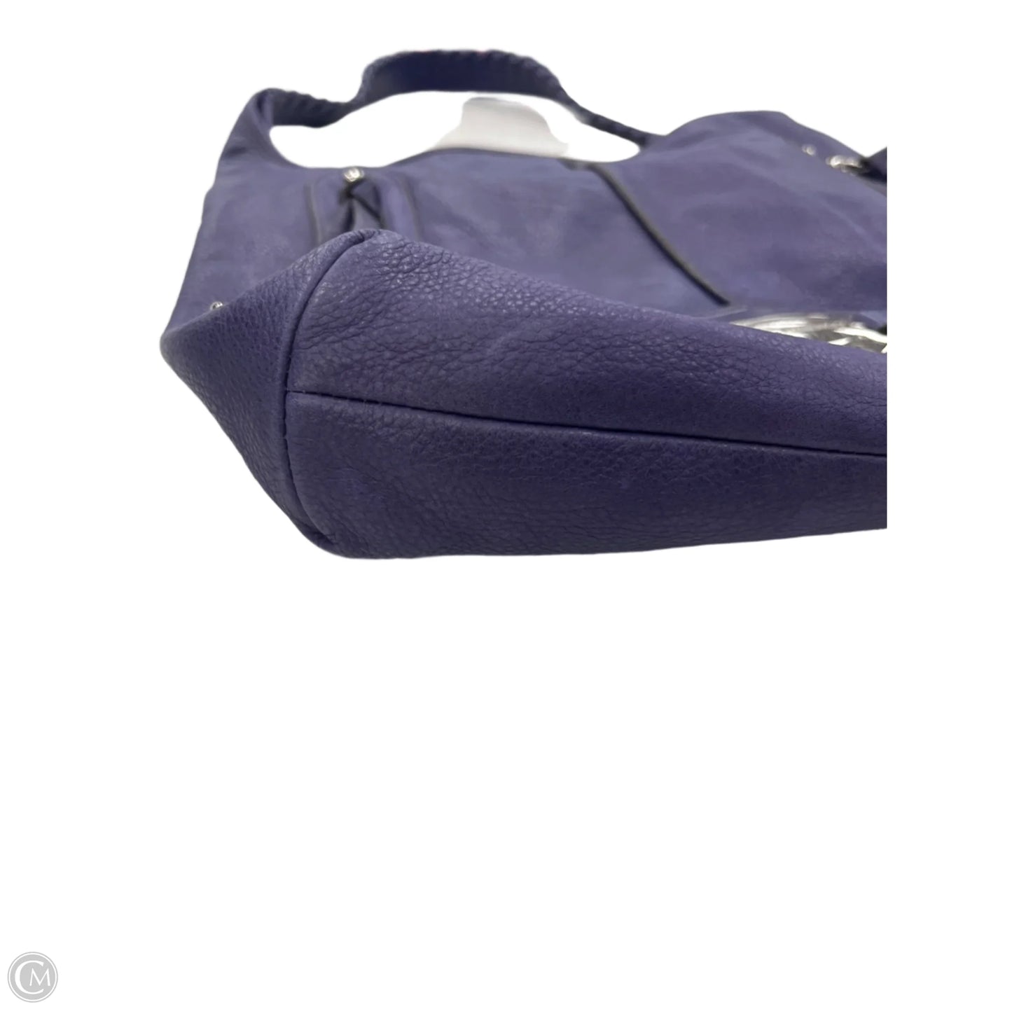 Handbag Leather By B. Makowsky, Size: Medium