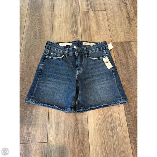 Shorts By Anthropologie In Blue Denim, Size: 0