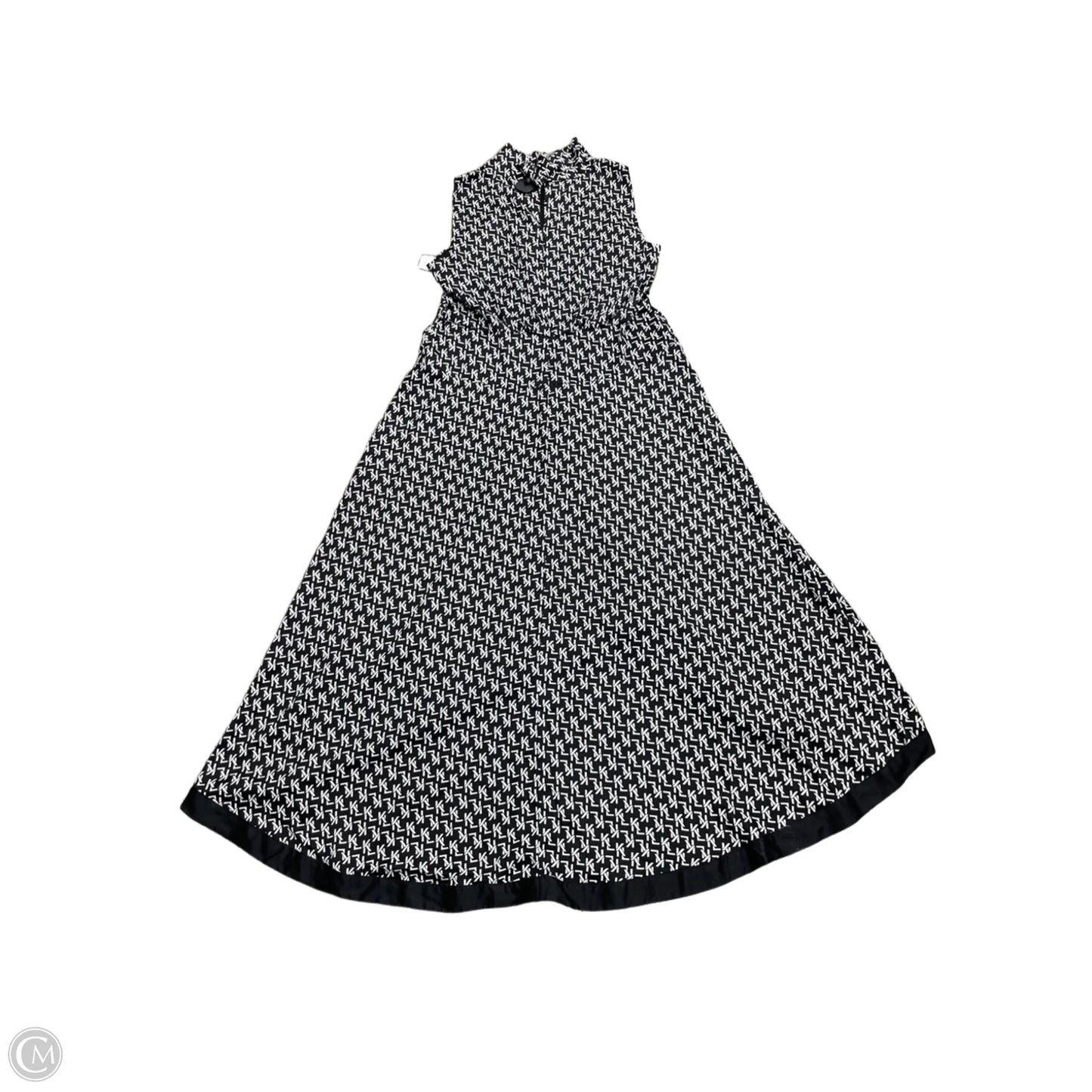Dress Designer By Karl Lagerfeld In Black, Size: Xl