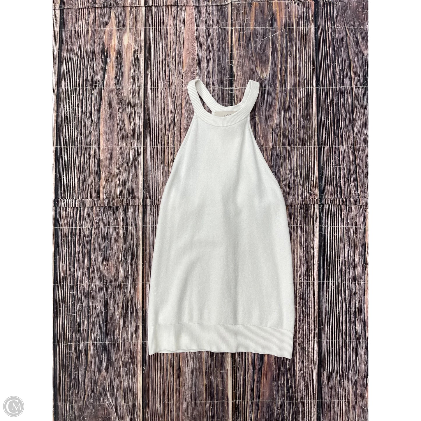 Top Sleeveless By Loft In White, Size: Xs