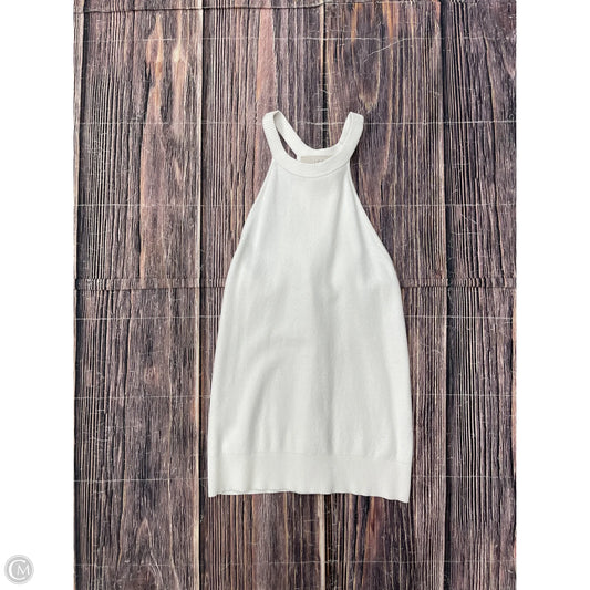 Top Sleeveless By Loft In White, Size: Xs