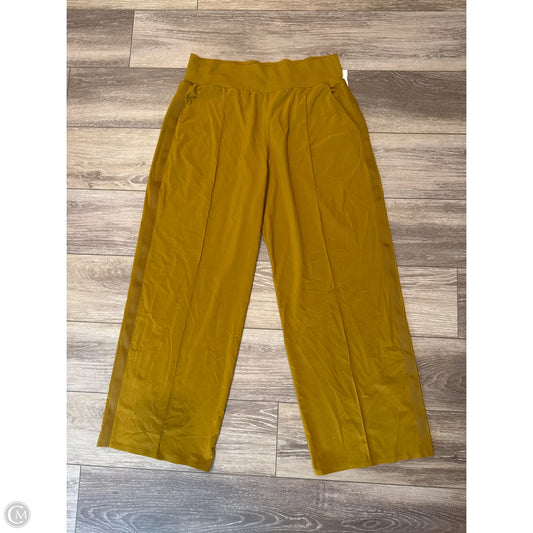 Athletic Pants By Athleta In Yellow, Size: Xl