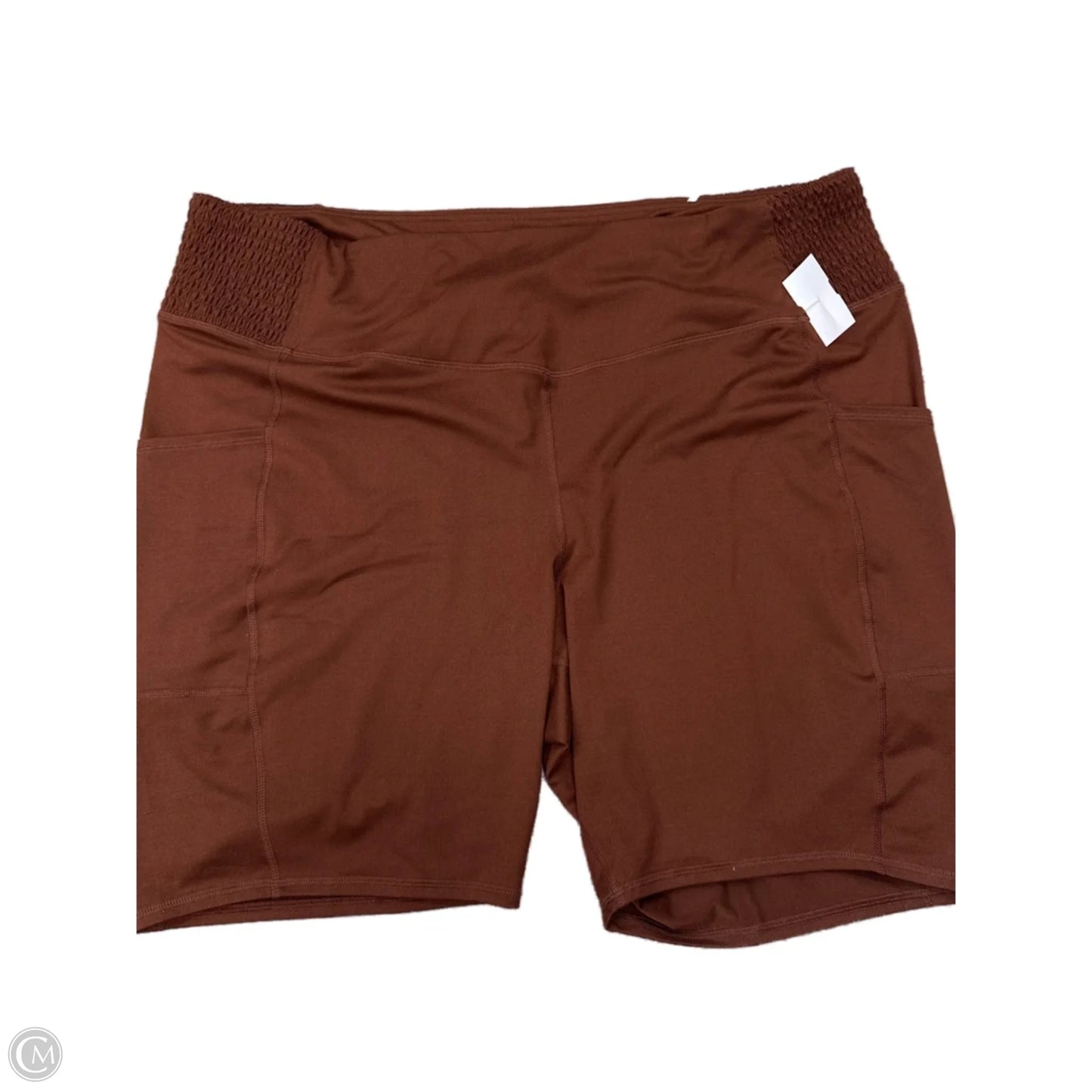Athletic Shorts By Maurices In Brown, Size: 3x