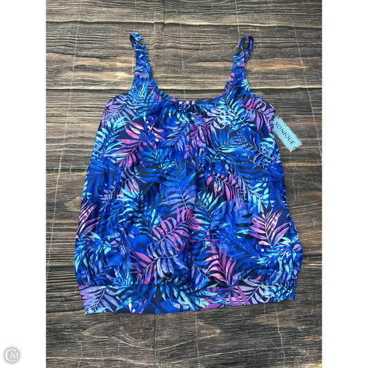 Swimsuit Top By Younique In Blue, Size: M