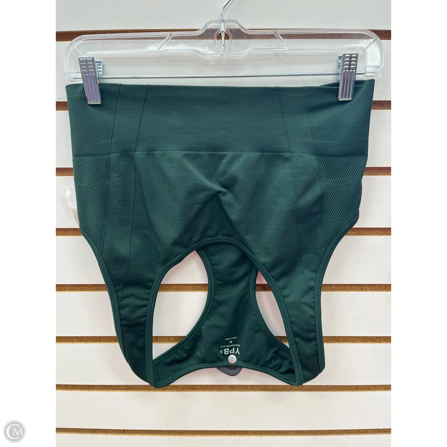 Athletic Bra By Clothes Mentor In Green, Size: M