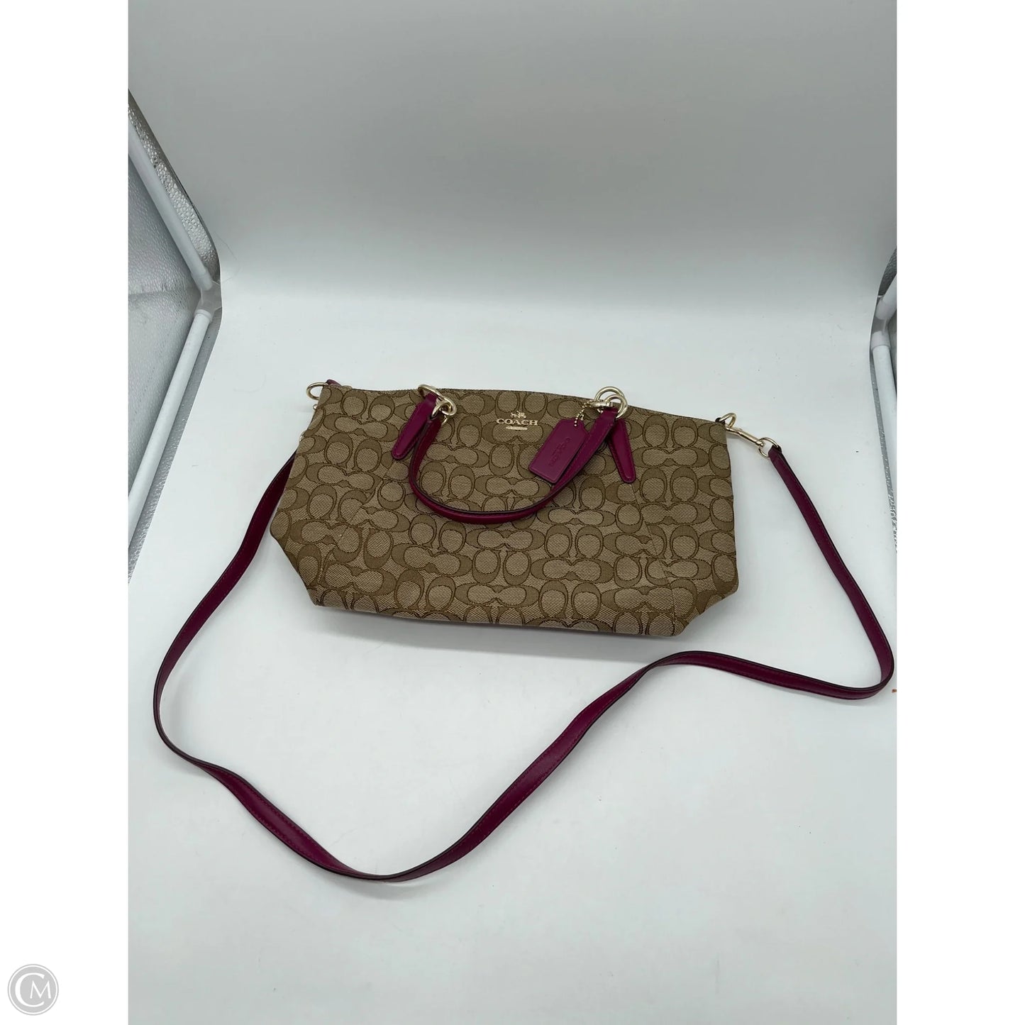 Handbag Designer By Coach, Size: Medium