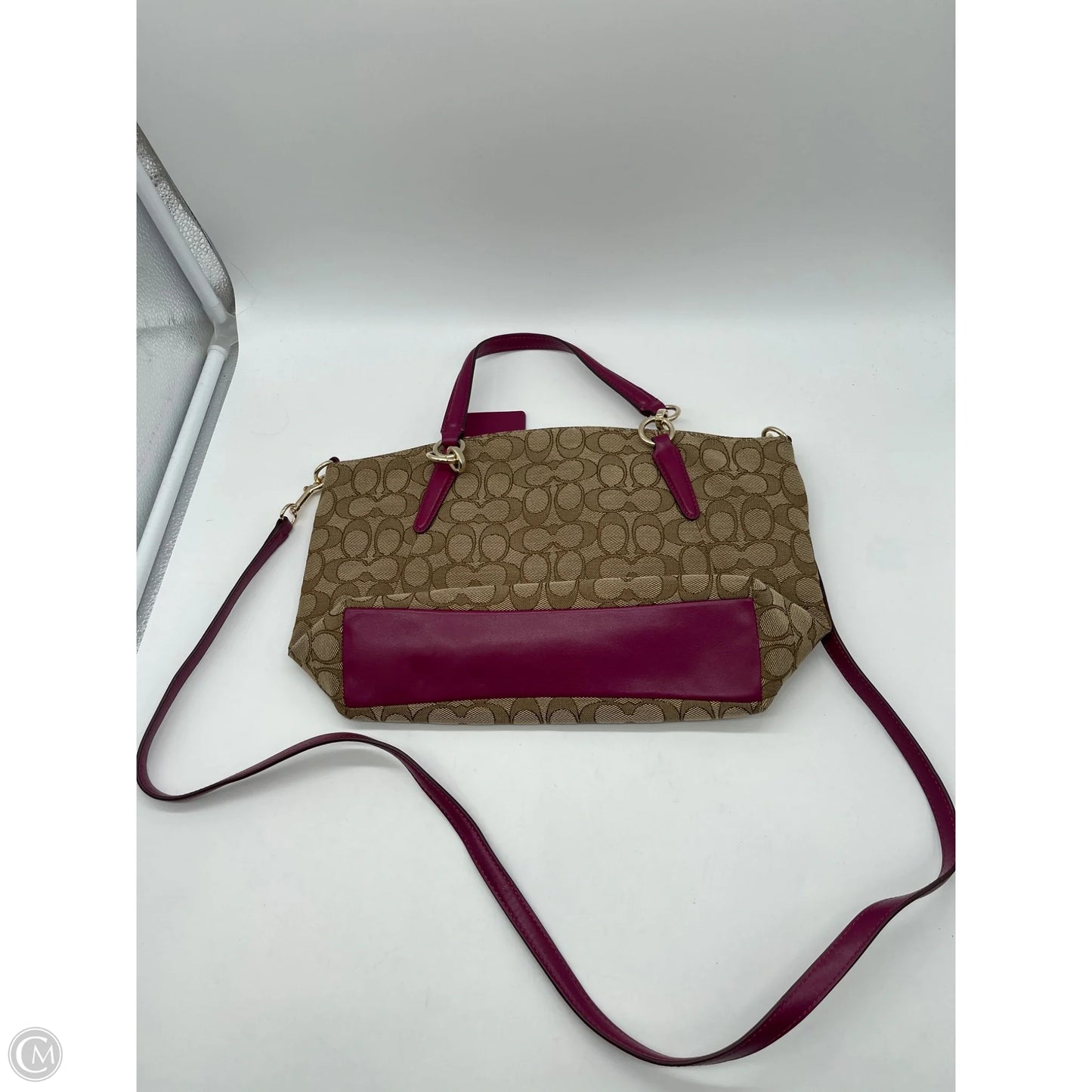 Handbag Designer By Coach, Size: Medium