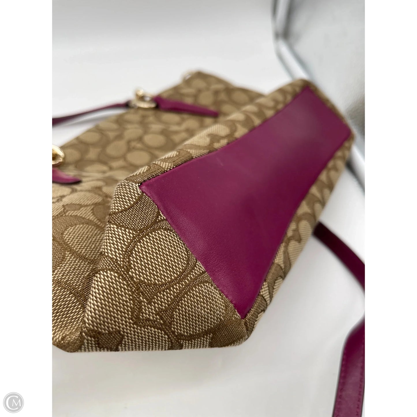 Handbag Designer By Coach, Size: Medium
