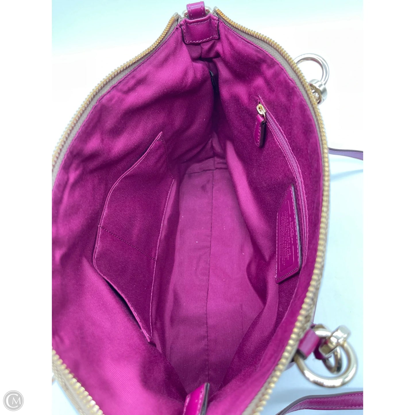 Handbag Designer By Coach, Size: Medium
