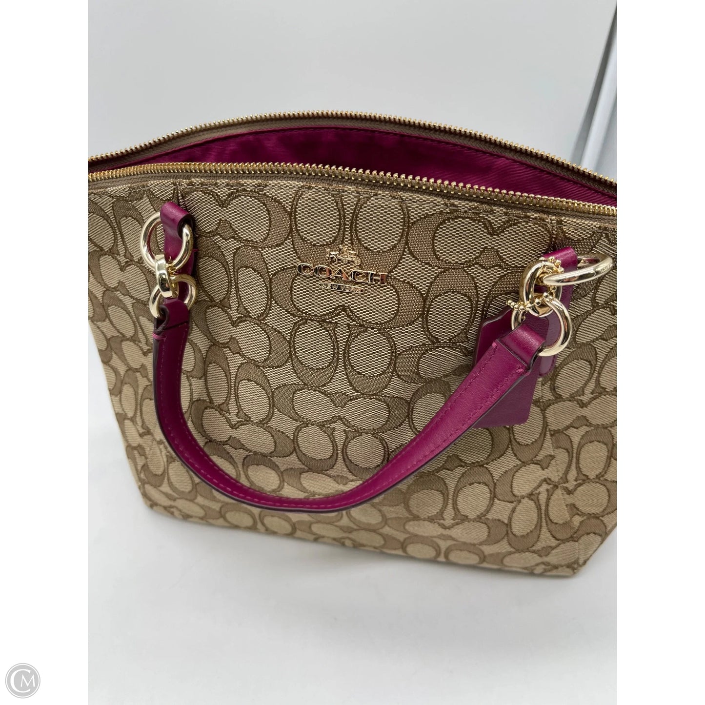 Handbag Designer By Coach, Size: Medium
