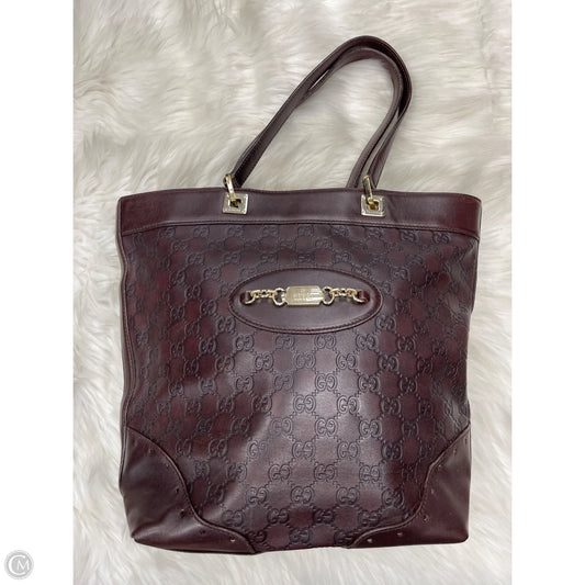 Handbag Luxury Designer By Gucci, Size: Large