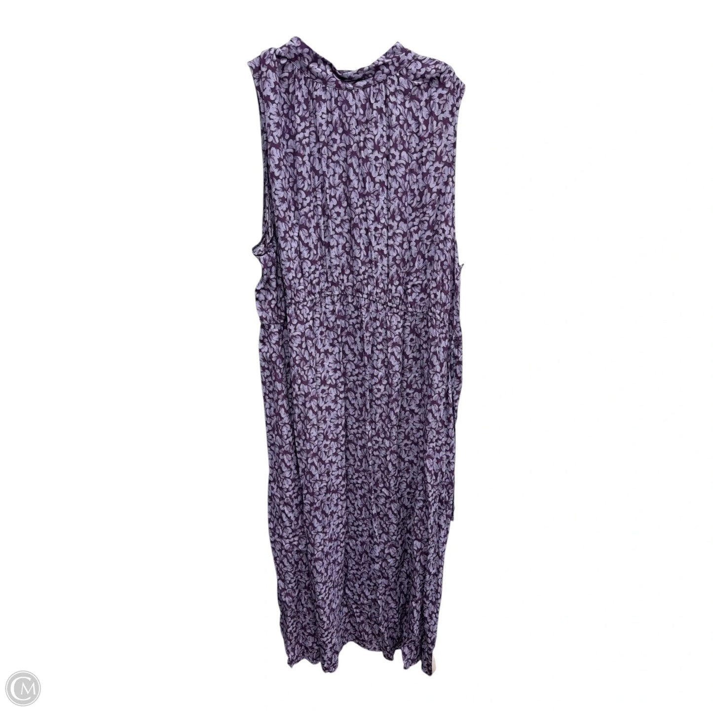 Dress Casual Maxi By A New Day In Purple, Size: 4x