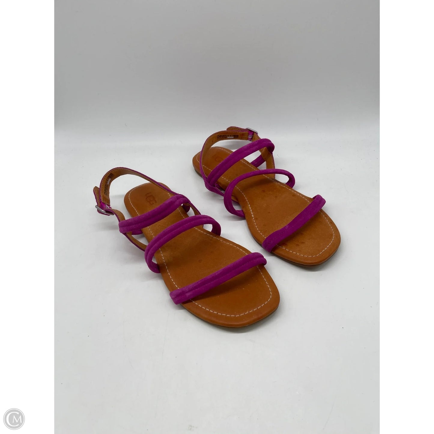 Sandals Designer By Ugg In Purple, Size: 9