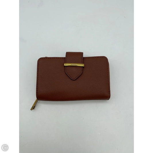 Wallet By Fossil, Size: Large