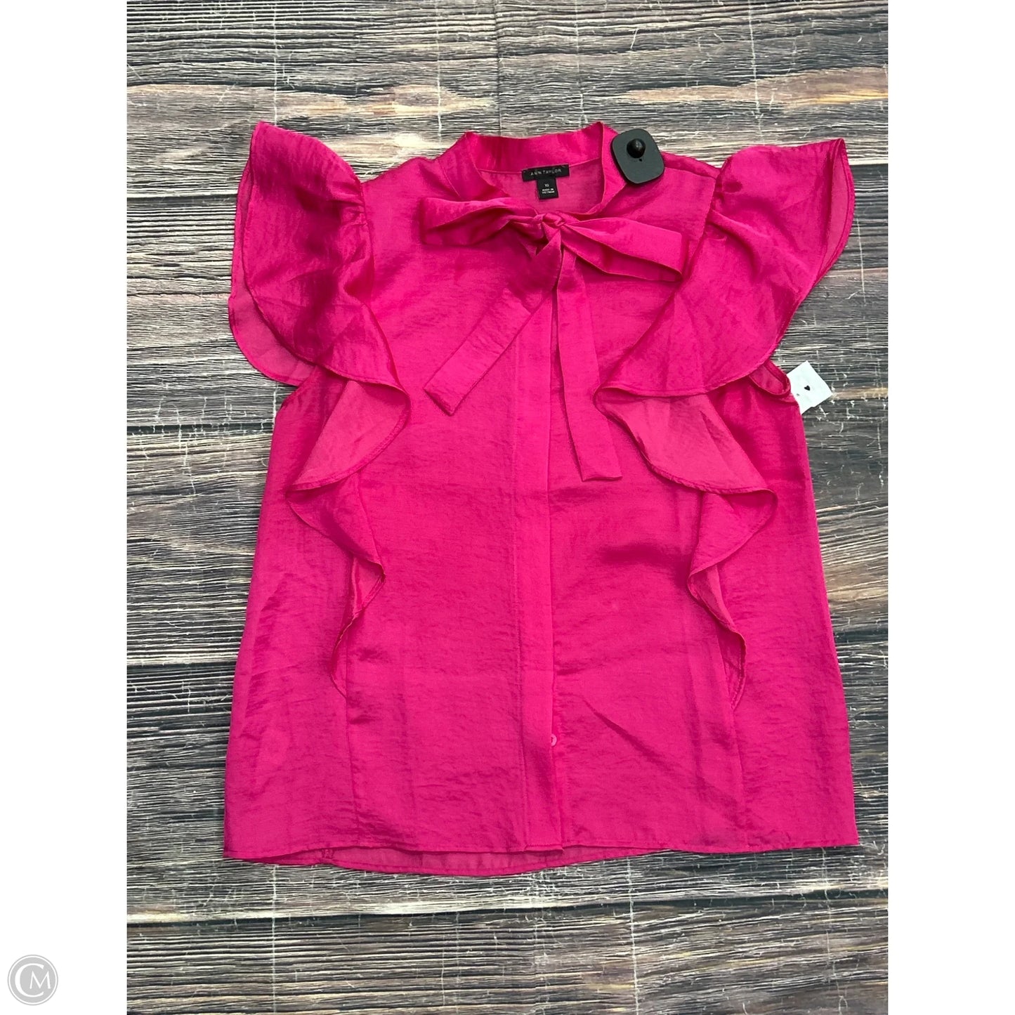Top Sleeveless By Ann Taylor In Pink, Size: Xs
