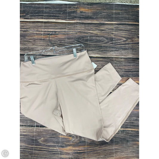 Athletic Leggings By Nike In Pink, Size: Xl