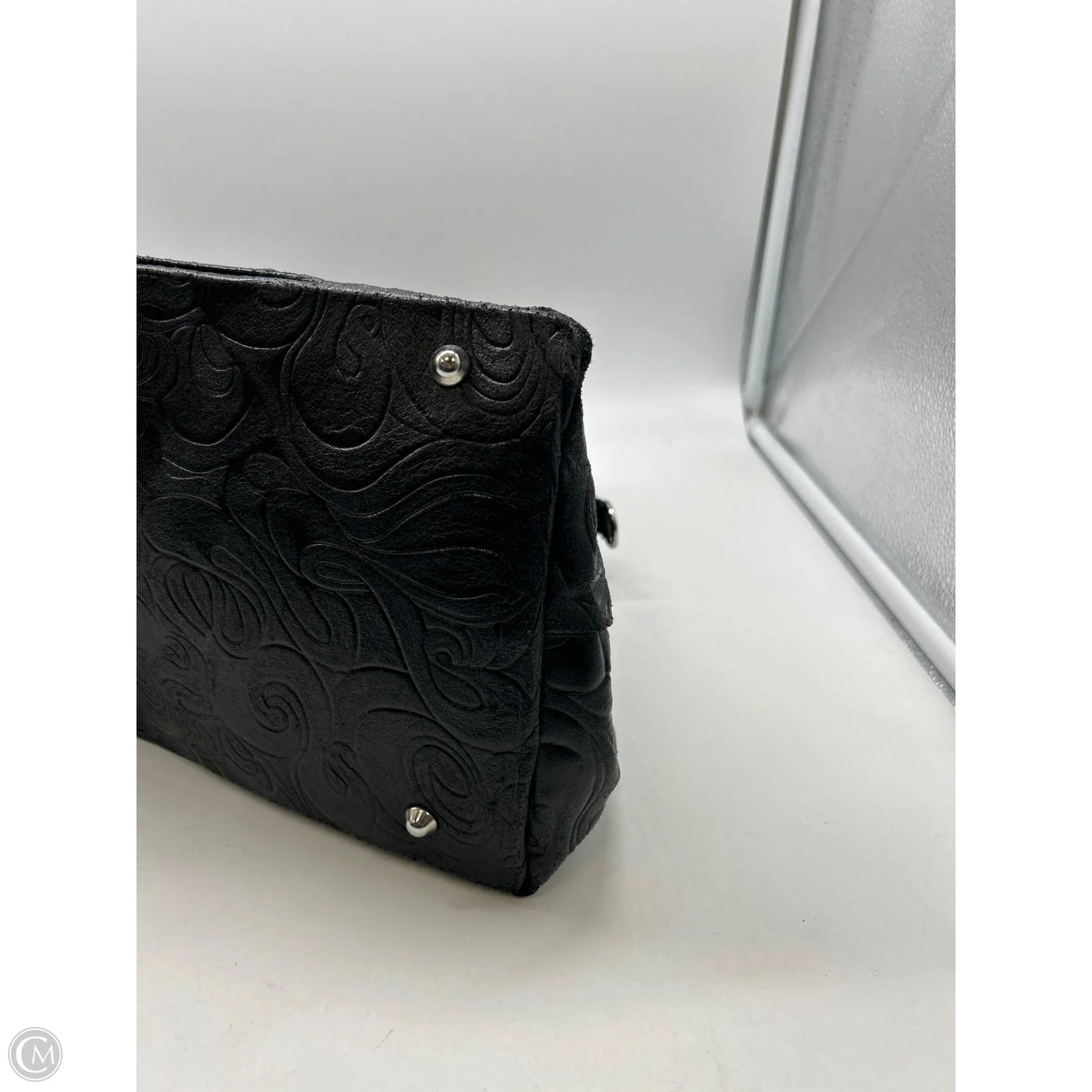 Handbag Leather By Clothes Mentor, Size: Large