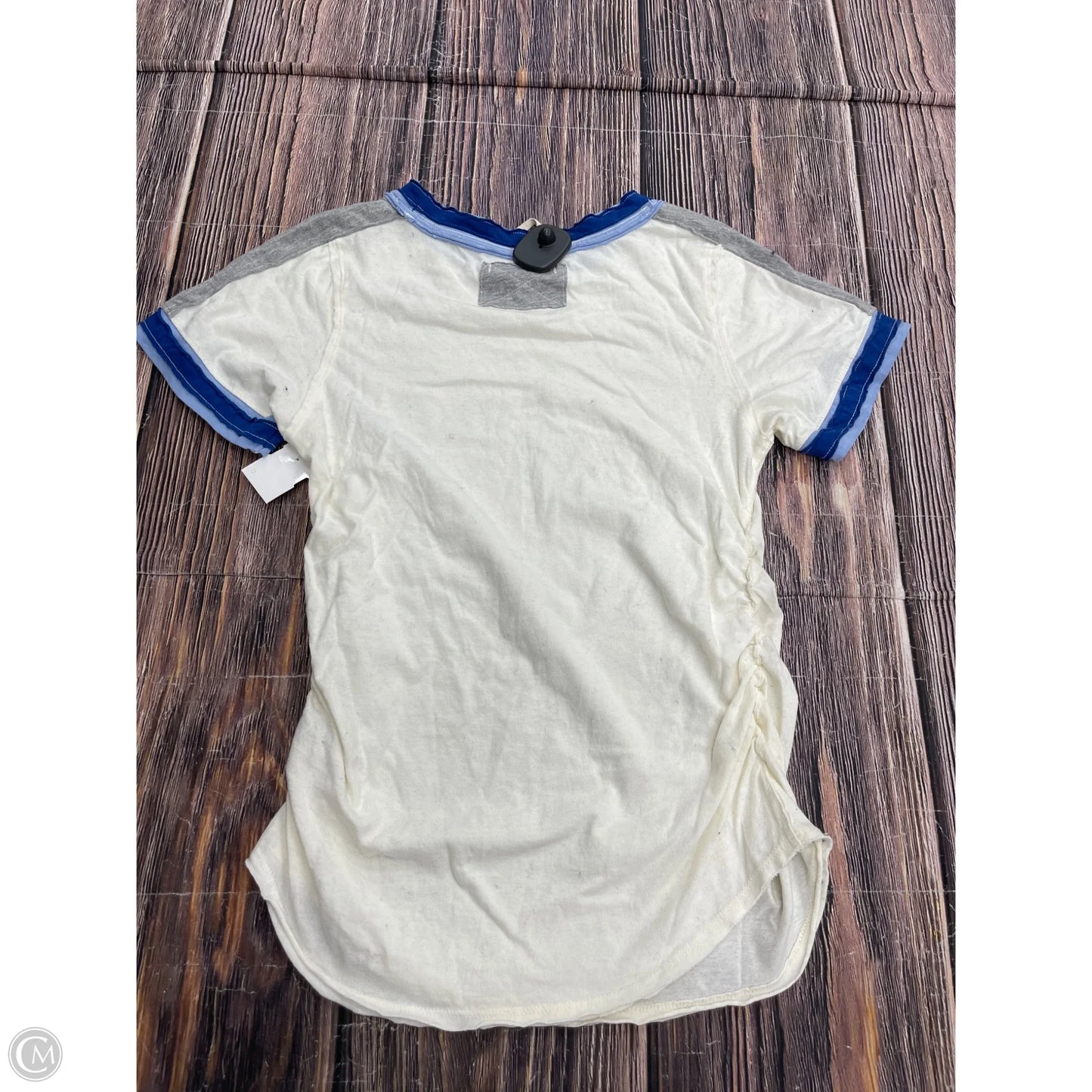Top Short Sleeve By We The Free In Cream, Size: Xl