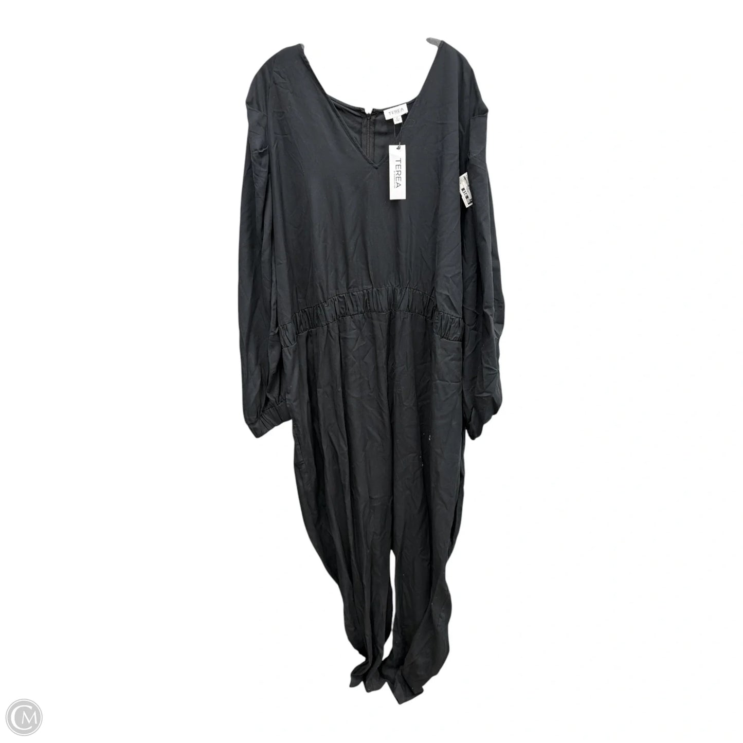 Jumpsuit By Clothes Mentor In Black, Size: 4x