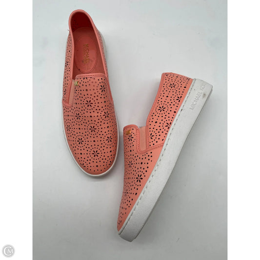 Shoes Flats By Michael By Michael Kors In Coral, Size: 9