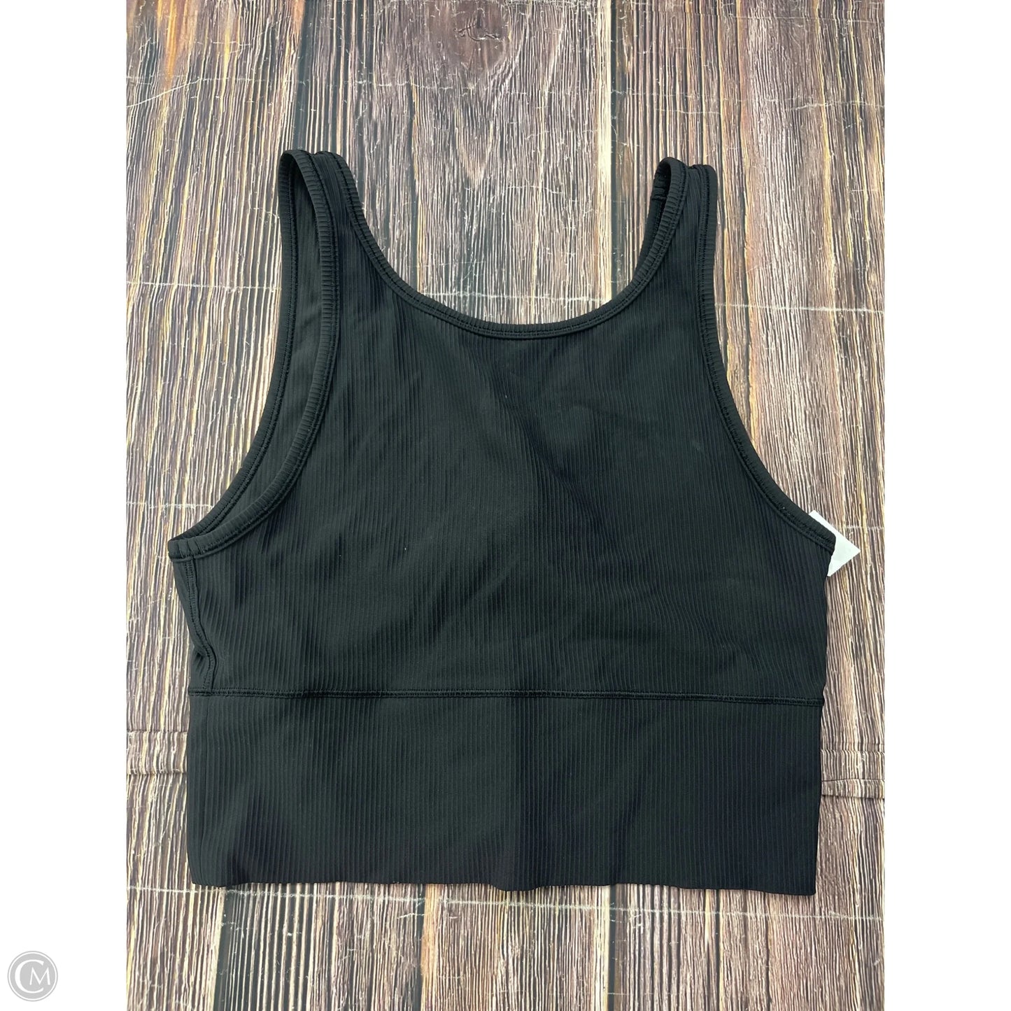 Athletic Tank Top By Lululemon In Black, Size: S