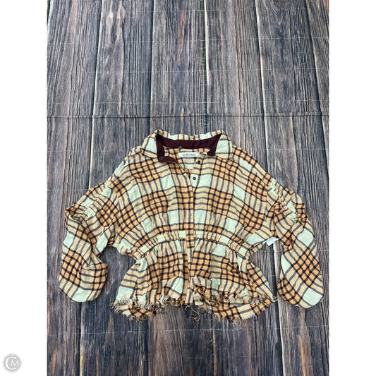 Top Long Sleeve By We The Free In Orange, Size: M