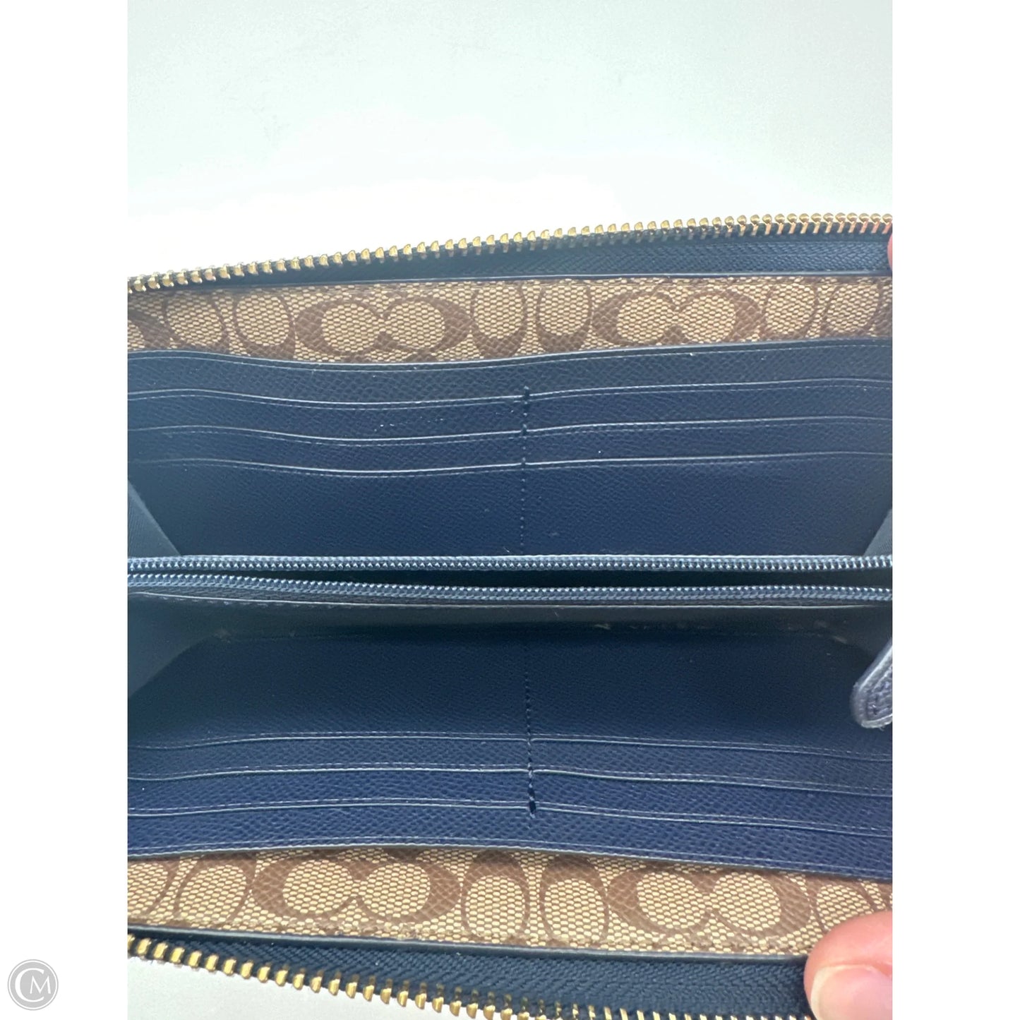Wallet Designer By Coach, Size: Large