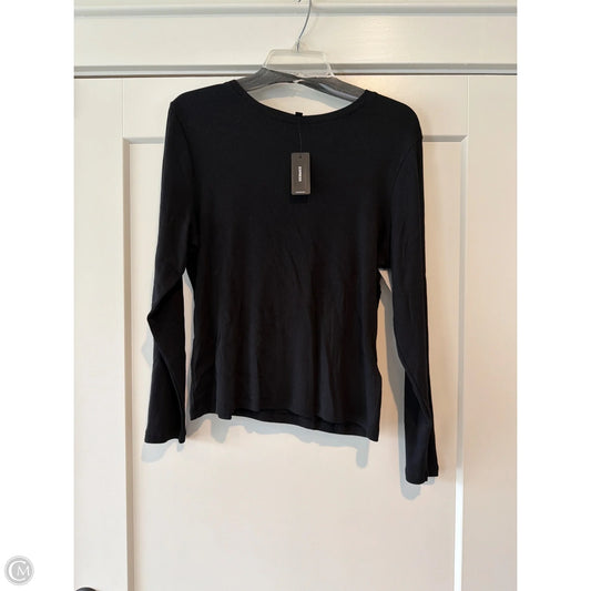 Top Long Sleeve By Express In Black, Size: Xl