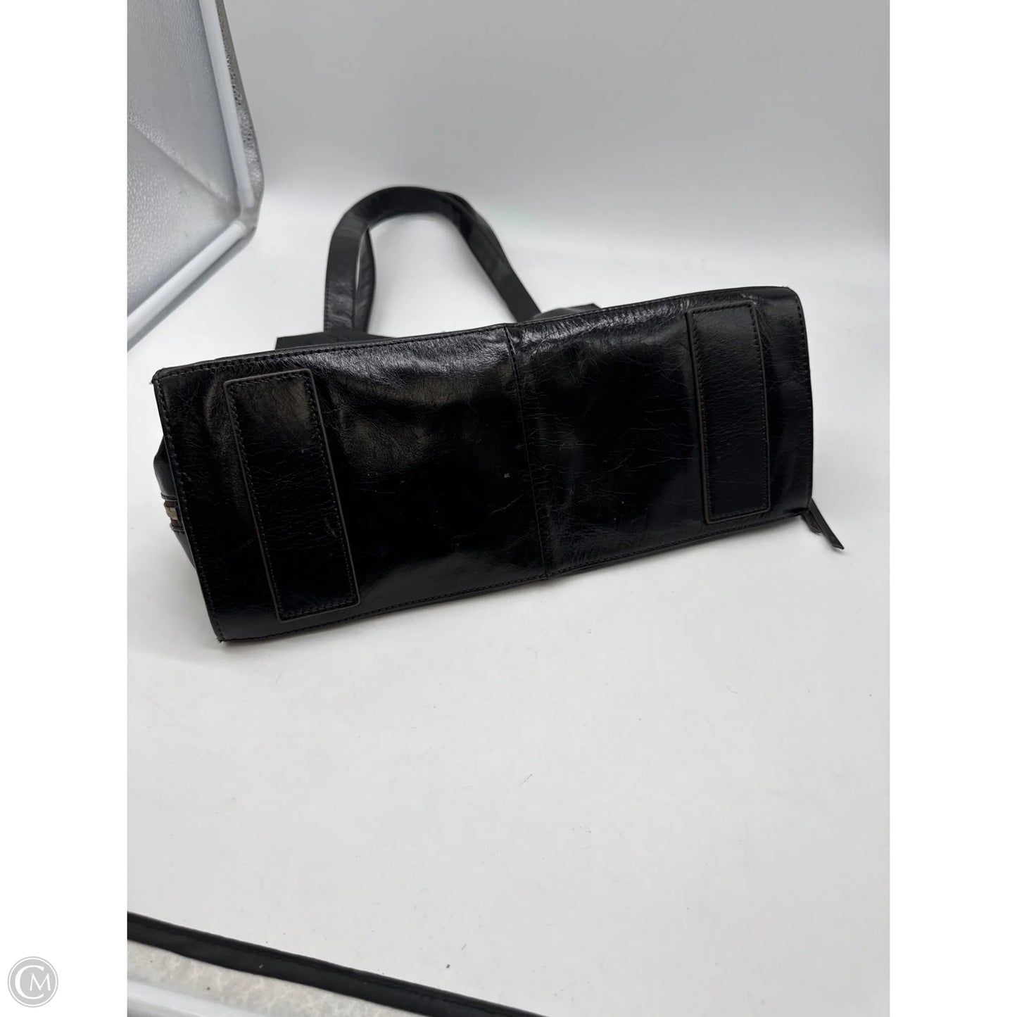 Handbag Leather By Hobo Intl, Size: Large