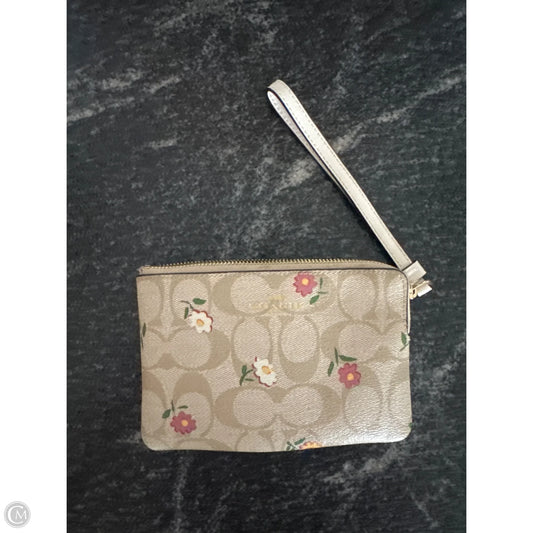 Wristlet Designer By Coach, Size: Small