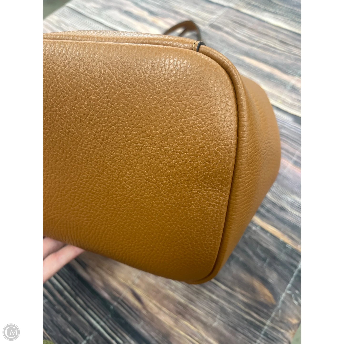 Handbag Leather By Clothes Mentor, Size: Large