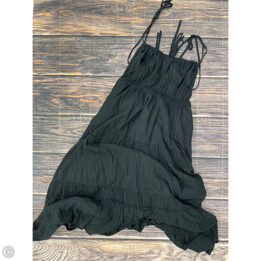 Dress Casual Maxi By Free People In Black, Size: L