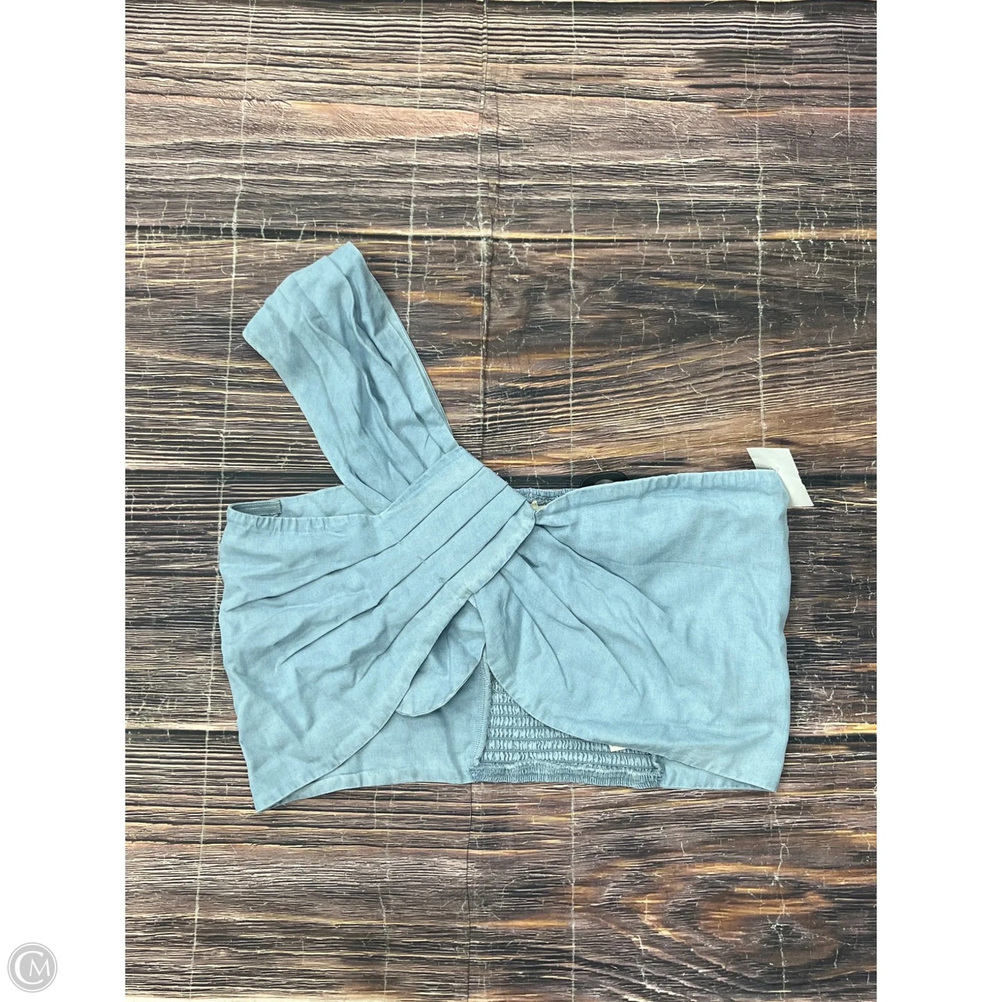 Top Sleeveless By Promesa In Blue, Size: L
