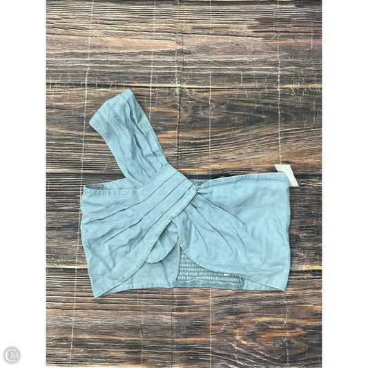Top Sleeveless By Promesa In Blue, Size: L