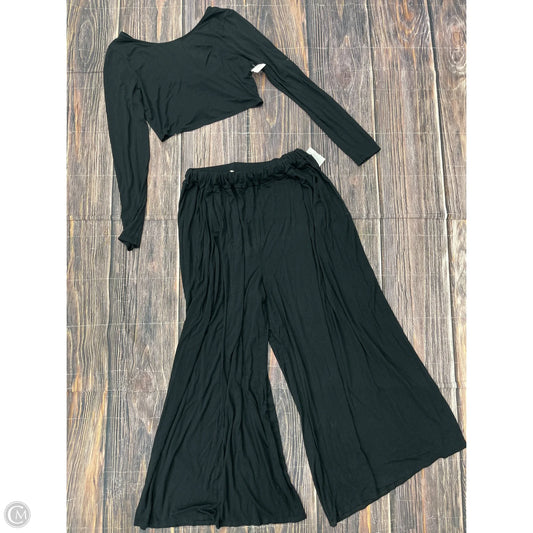 Pants Set 2pc By Free People In Black, Size: L