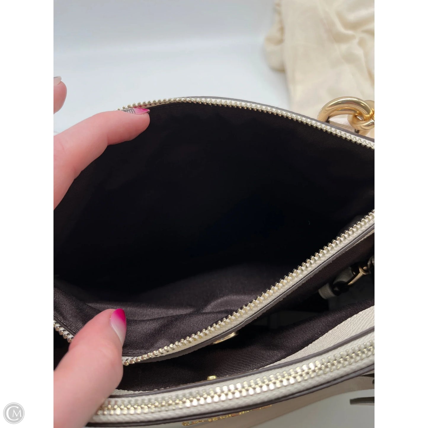Handbag Designer By Coach, Size: Medium