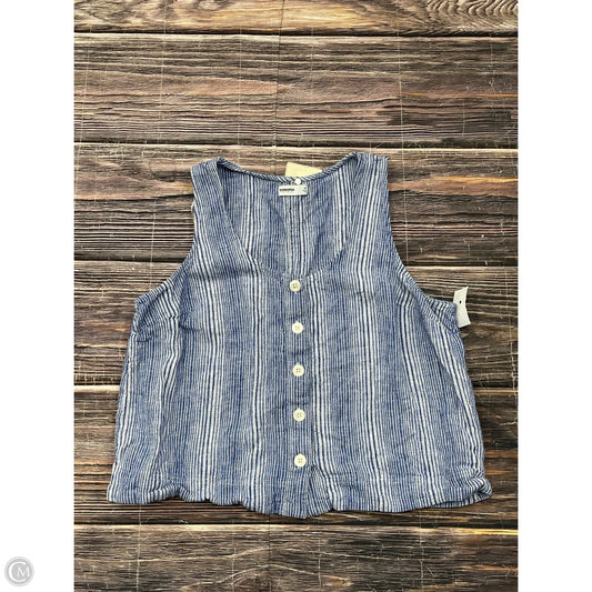 Top Sleeveless By Sonoma In Blue, Size: Xl