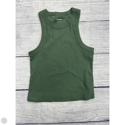 Tank Top By Old Navy In Green, Size: L
