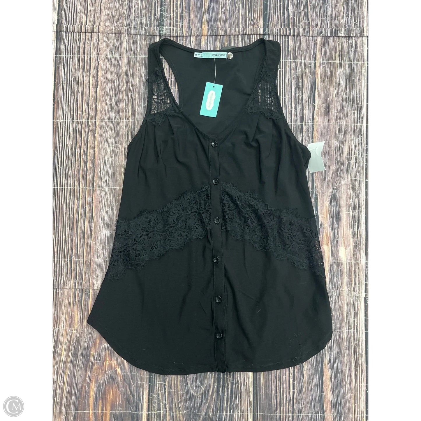 Tank Top By Maurices In Black, Size: M