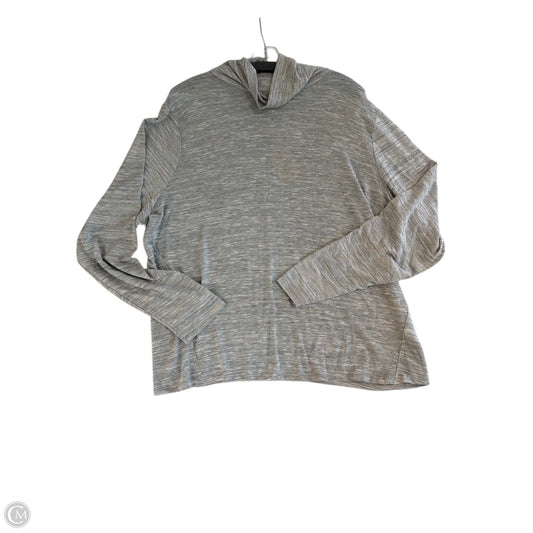 Top Long Sleeve By Universal Thread In Grey, Size: 3x