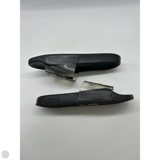 Sandals Designer By Michael Kors In Black, Size: 11