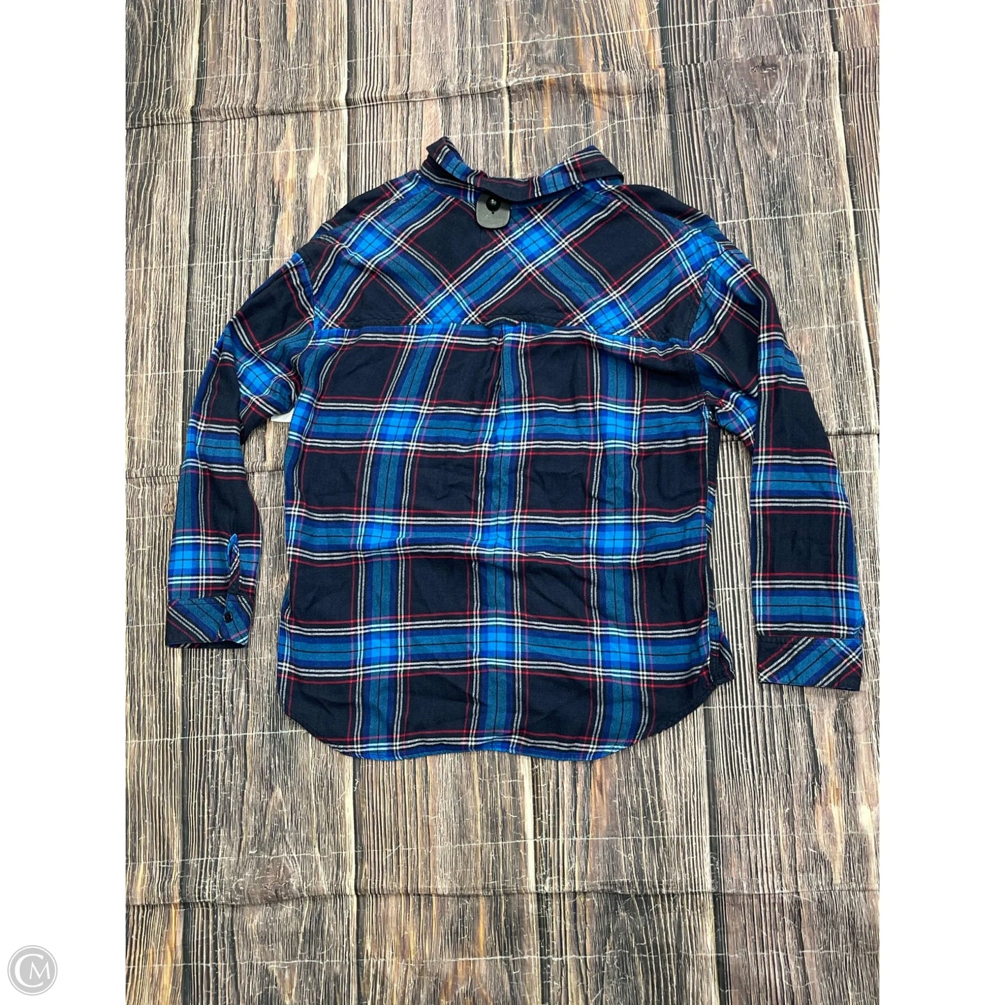 Top Long Sleeve By Rails In Blue, Size: S
