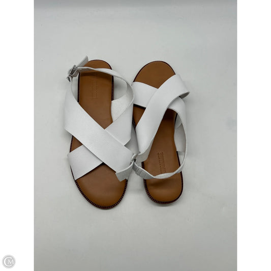 Sandals Flats By Cushionaire In White, Size: 9