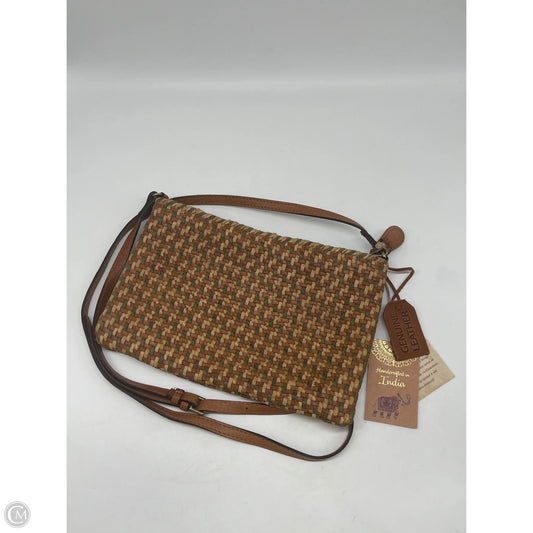 Crossbody Leather By Clothes Mentor, Size: Small
