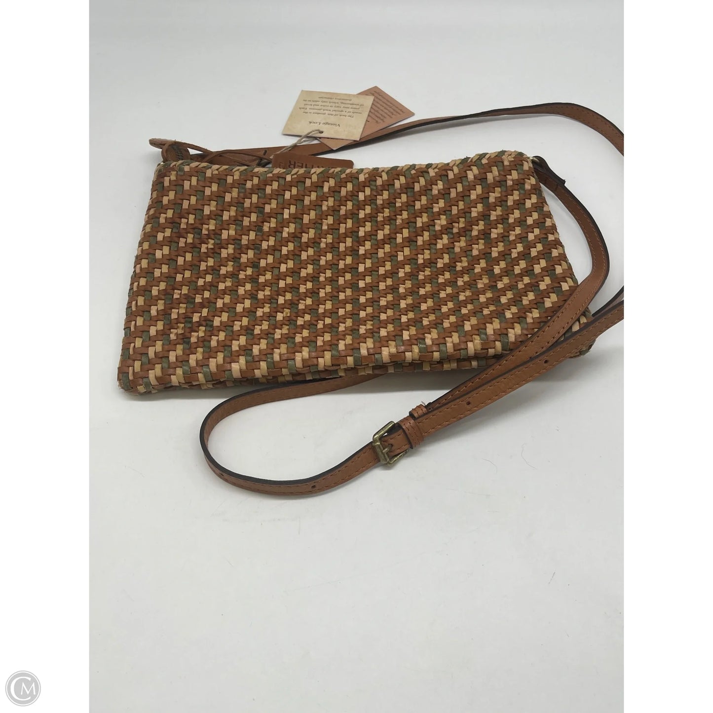 Crossbody Leather By Clothes Mentor, Size: Small