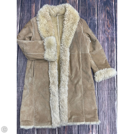 Coat Leather By Wilsons Leather In Tan, Size: 1x