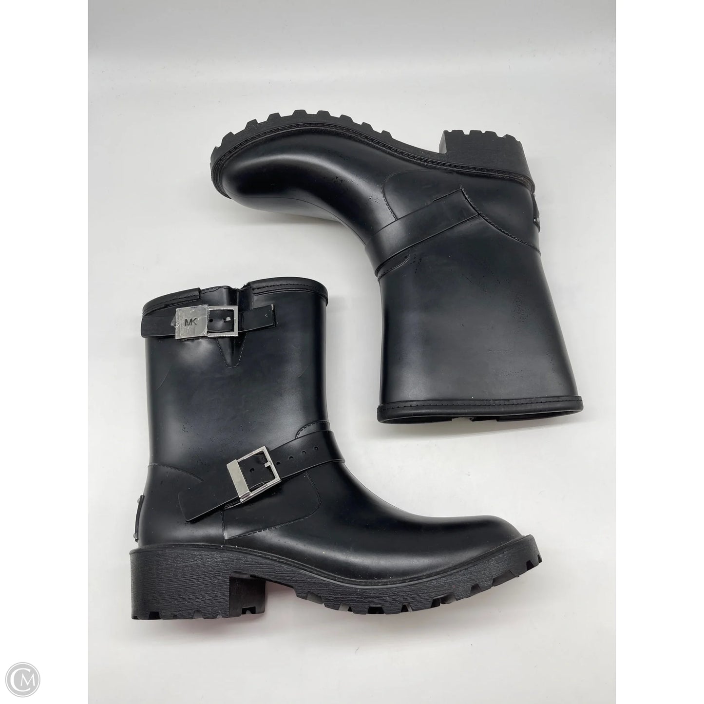 Boots Designer By Michael Kors In Black, Size: 11